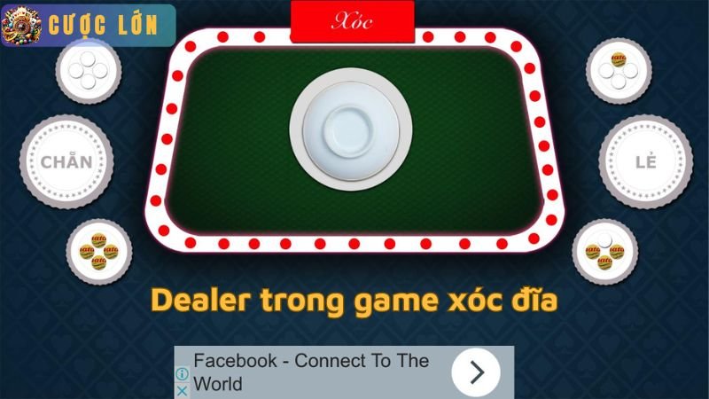 Dealer trong game xóc đĩa