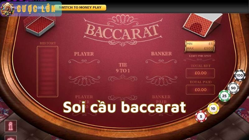 Một số lưu ý khi soi cầu baccarat