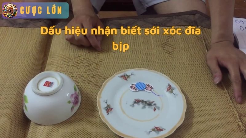 Dấu hiệu nhận biết sới xóc đĩa bịp